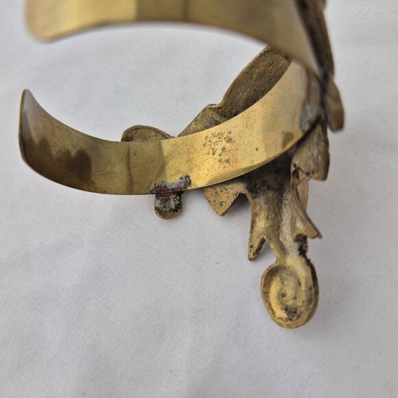 Vintage Elephant Head Cuff Bracelet - Picture 11 of 15